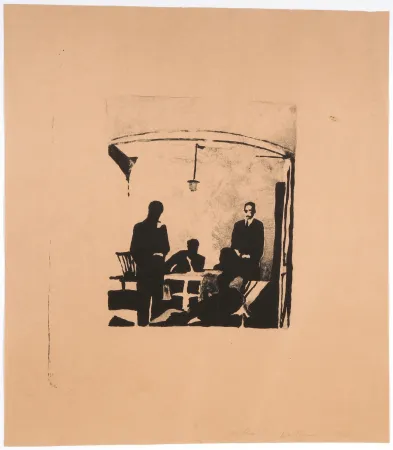 Lithograph Tuymans - Le Verdict 3