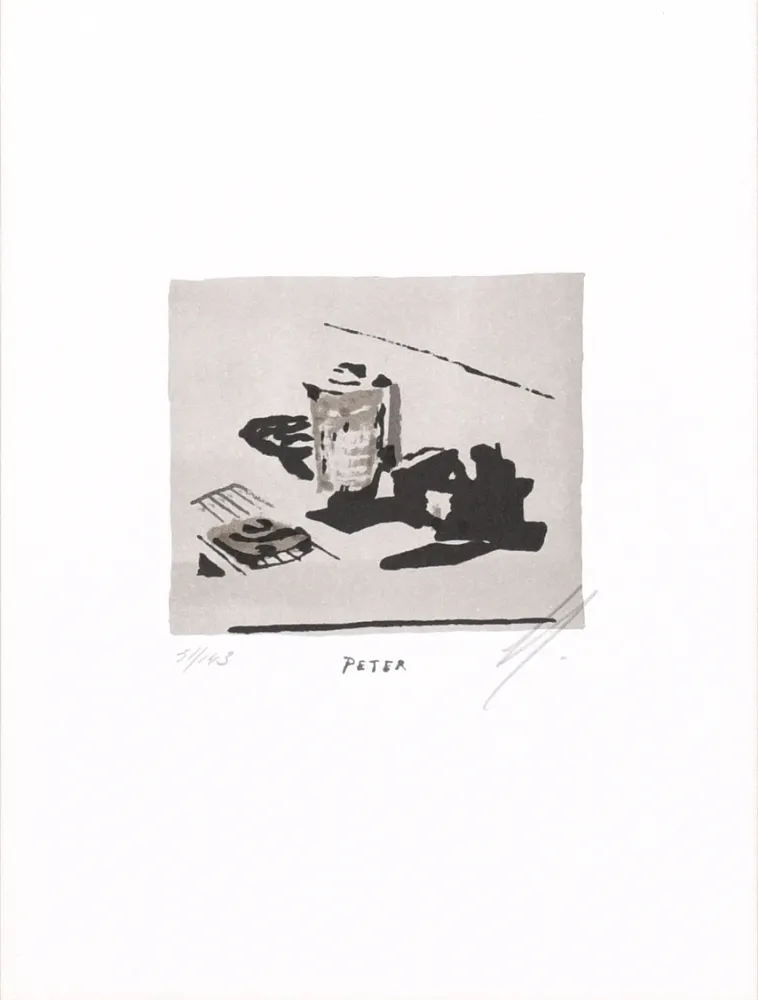 Lithograph Tuymans - Peter