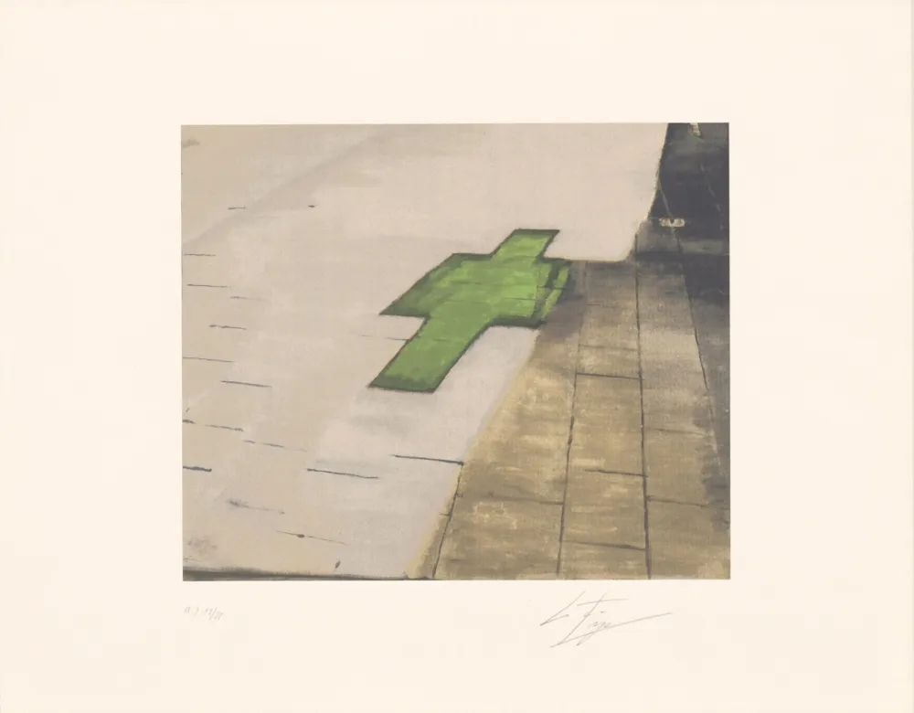 Screenprint Tuymans - Untitled (Pharmacy)