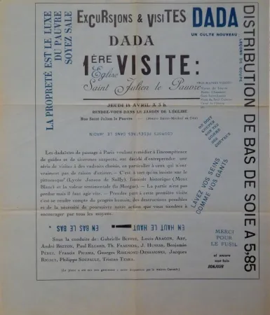 No Technical Tzara - Excursions & visites Dada