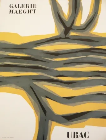 Poster Ubac - Affiche exposition galerie Maeght