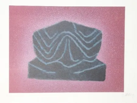 Lithograph Ubac - Ardoise