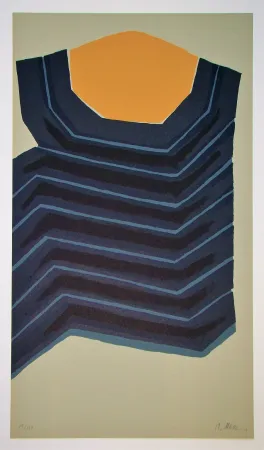 Lithograph Ubac - AVL Zürich, 1974