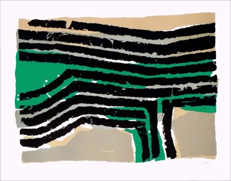 Lithograph Ubac - Campagne II