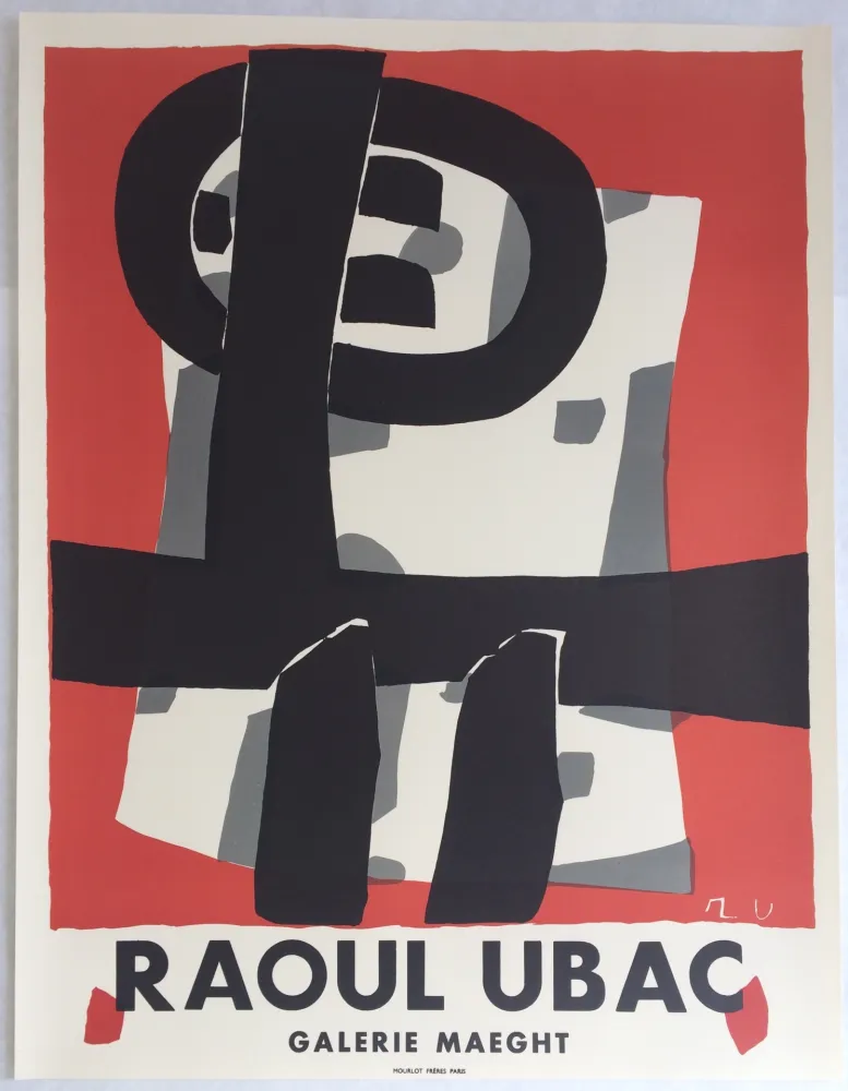 Poster Ubac -  Galerie Maeght