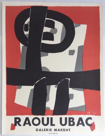 Poster Ubac -  Galerie Maeght