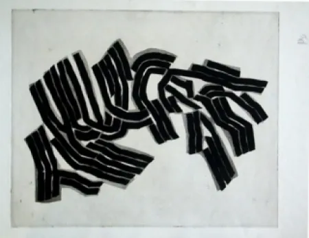 Etching And Aquatint Ubac - Le pommier impudique 