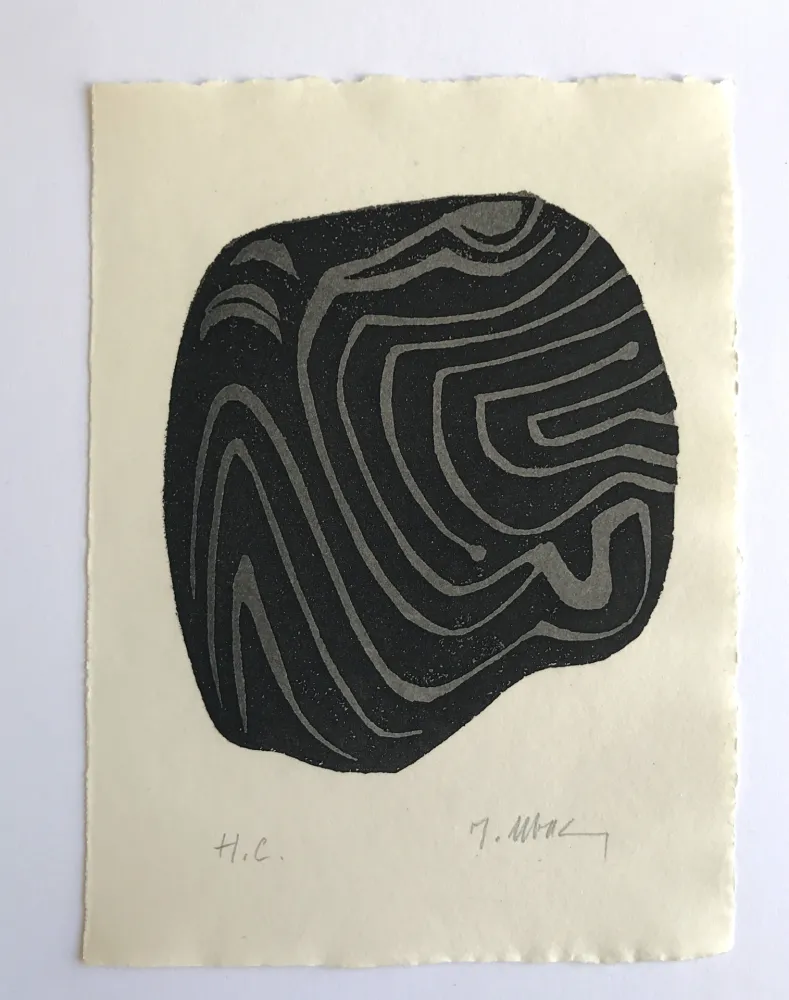 Engraving Ubac - L'herbe déracinée 1