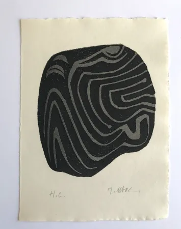 Engraving Ubac - L'herbe déracinée 1