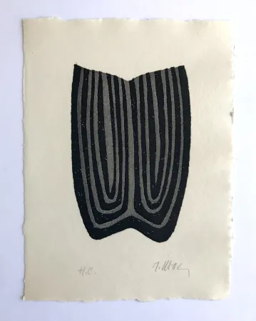 Engraving Ubac - L'herbe déracinée 3