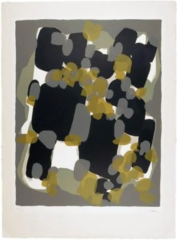 Linocut Ubac - Petit gél