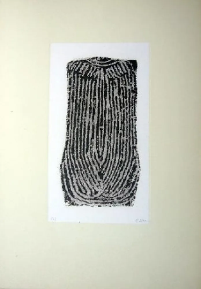 Engraving Ubac - Planche de la suite proximité du murmure