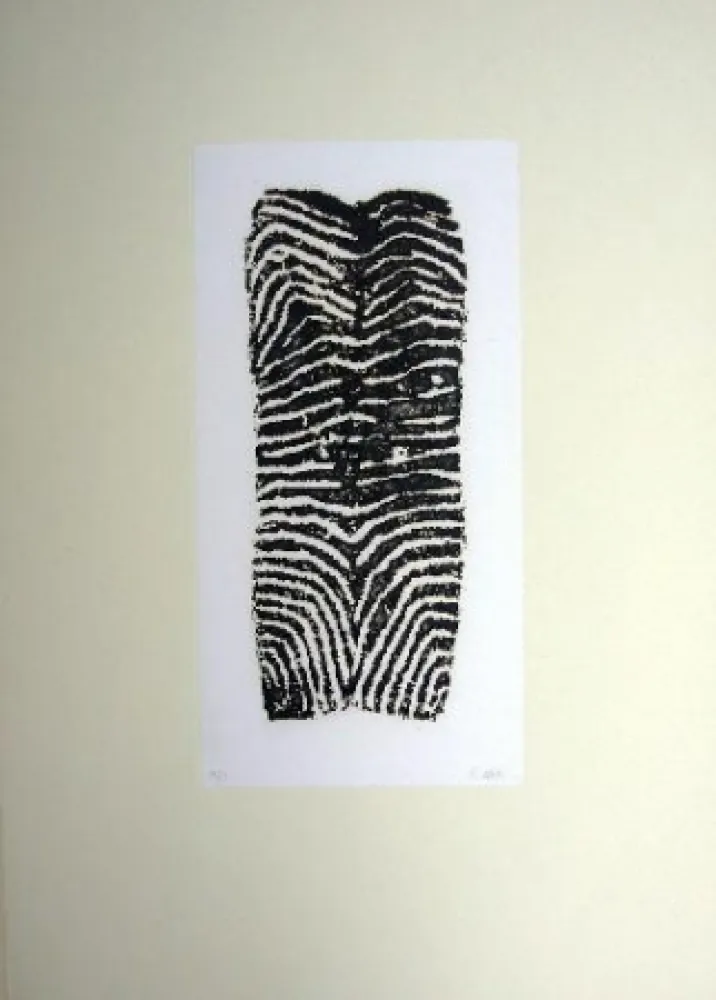 Etching And Aquatint Ubac - Planche de la suite proximité du murmure 