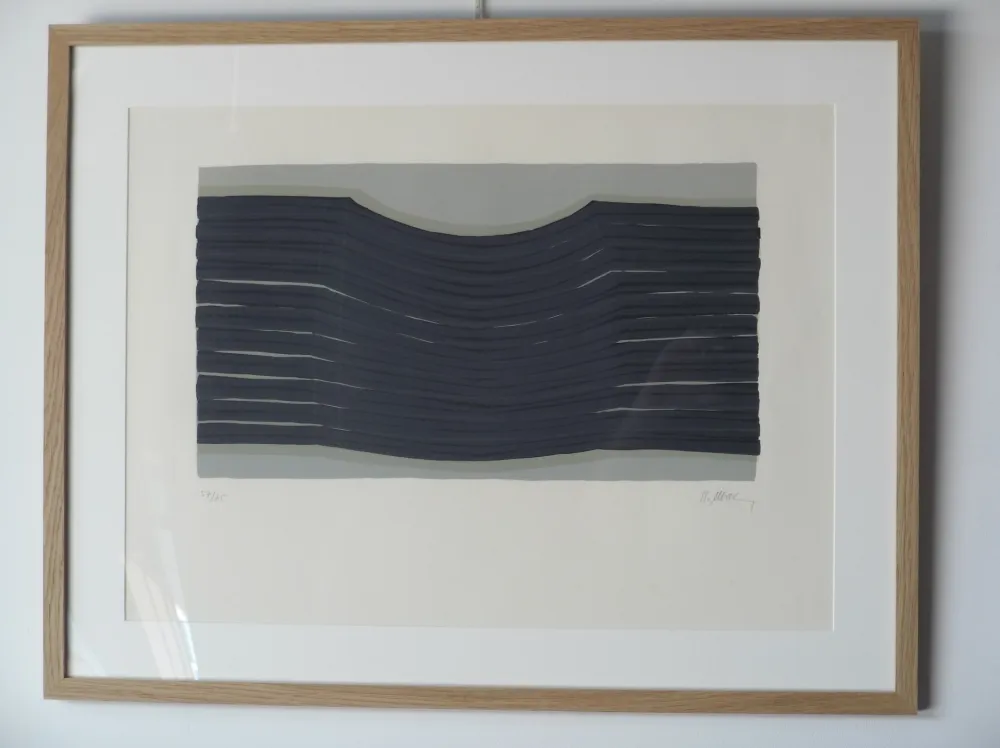 Lithograph Ubac - Rythme creux