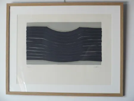 Lithograph Ubac - Rythme creux