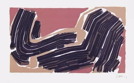 Lithograph Ubac - Rythme rompu