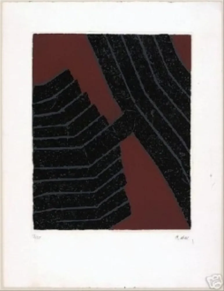 Etching And Aquatint Ubac - Sans titre