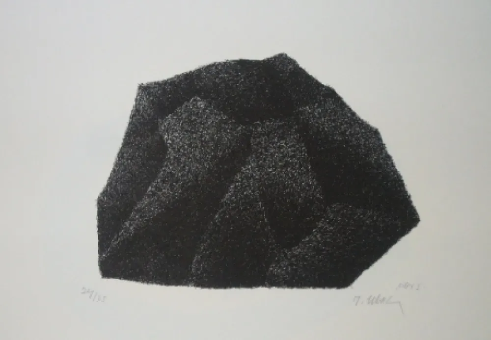Lithograph Ubac - Silex 