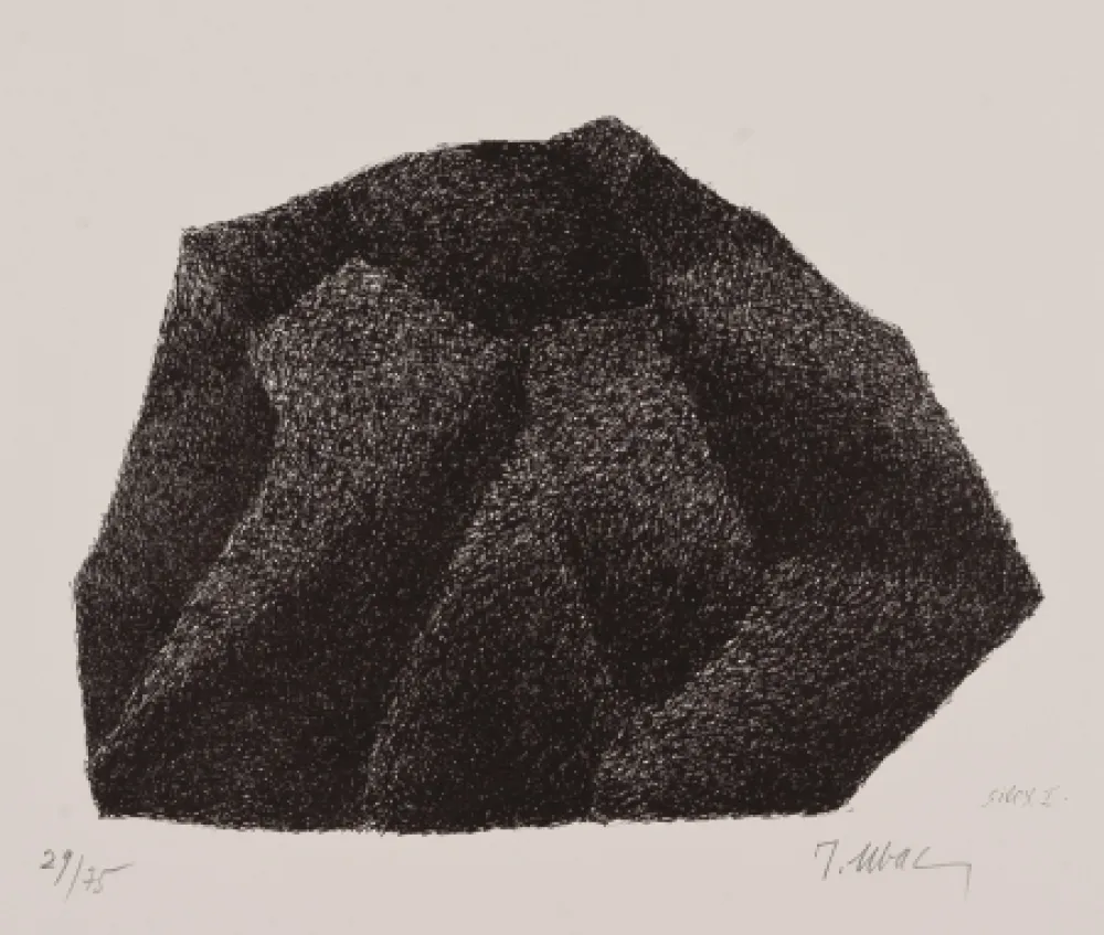 Lithograph Ubac - Silex I