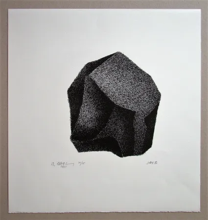 Lithograph Ubac - Silex III.