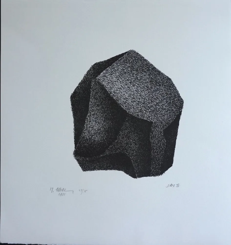 Lithograph Ubac - Silex III