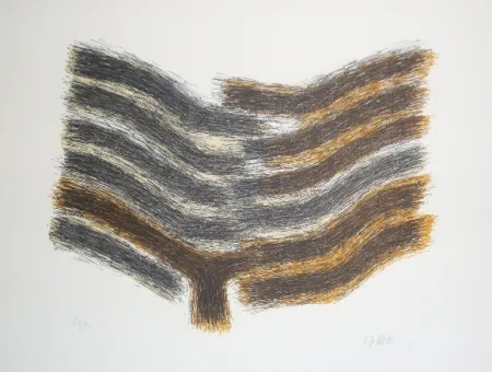 Lithograph Ubac - Sillon