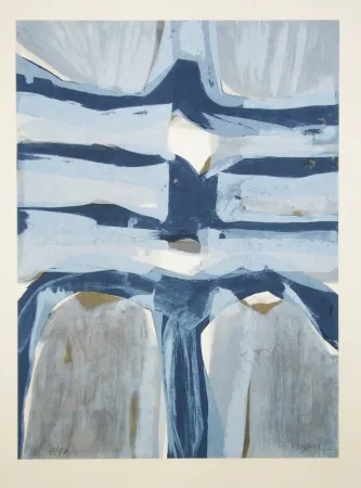 Lithograph Ubac - Sillon vertical