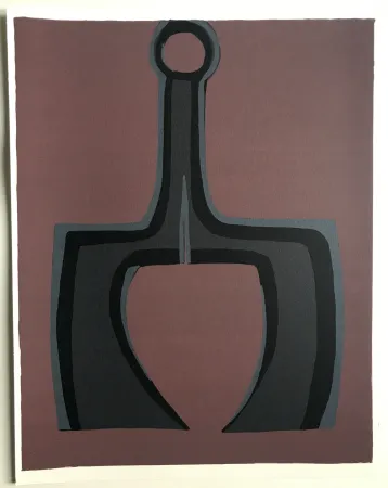 Lithograph Ubac - Travailler le sol (La terre I)