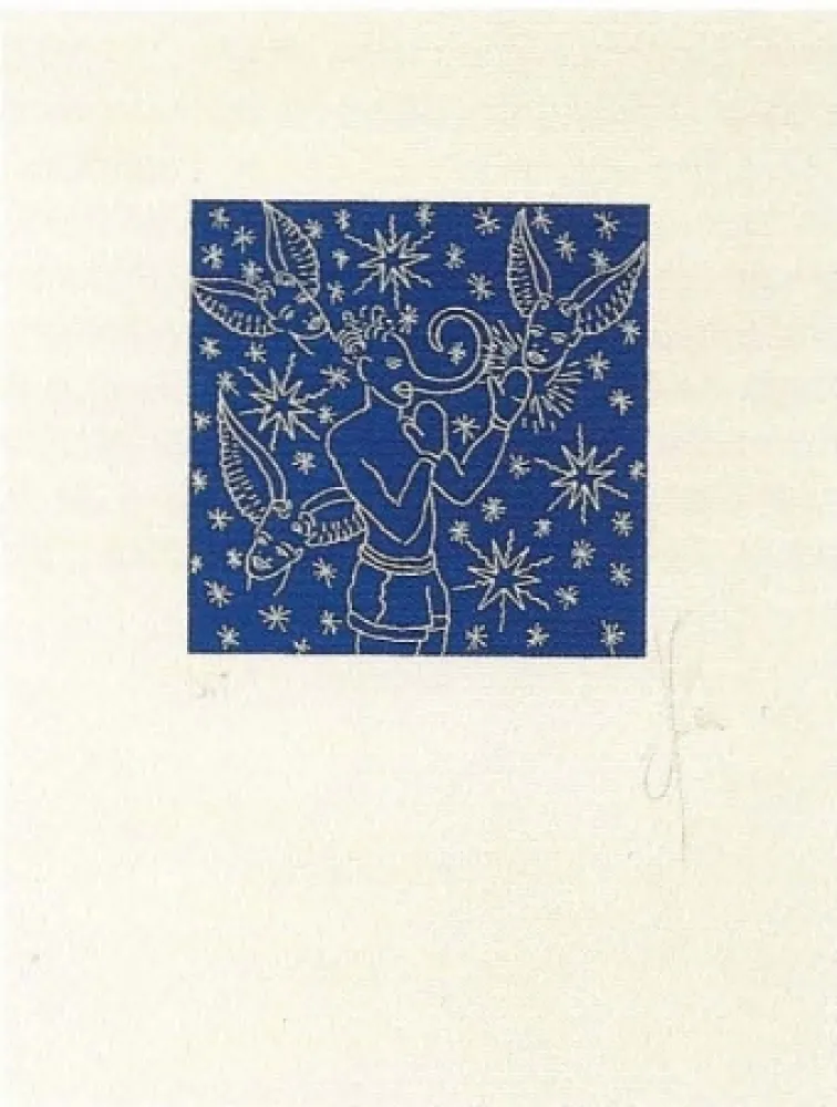 Lithograph Ucles - Barallar-se amb la consciència