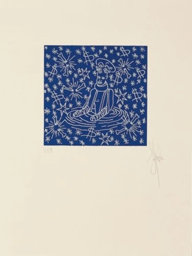 Lithograph Ucles - Engolit per l'entorn