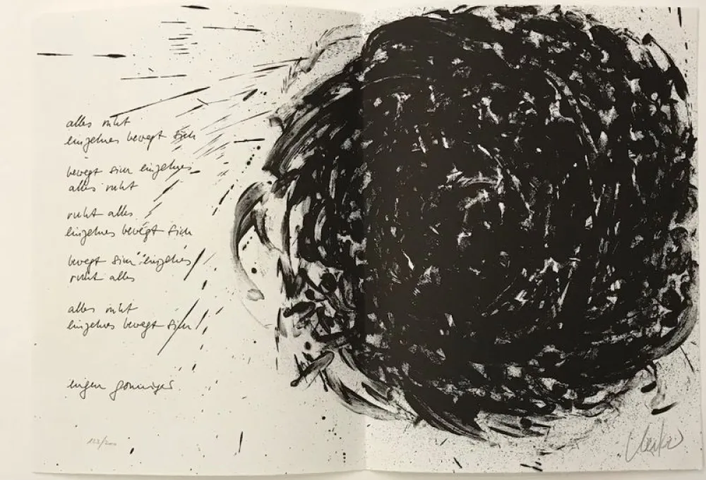 Lithograph Uecker - Erker-Treffen 4