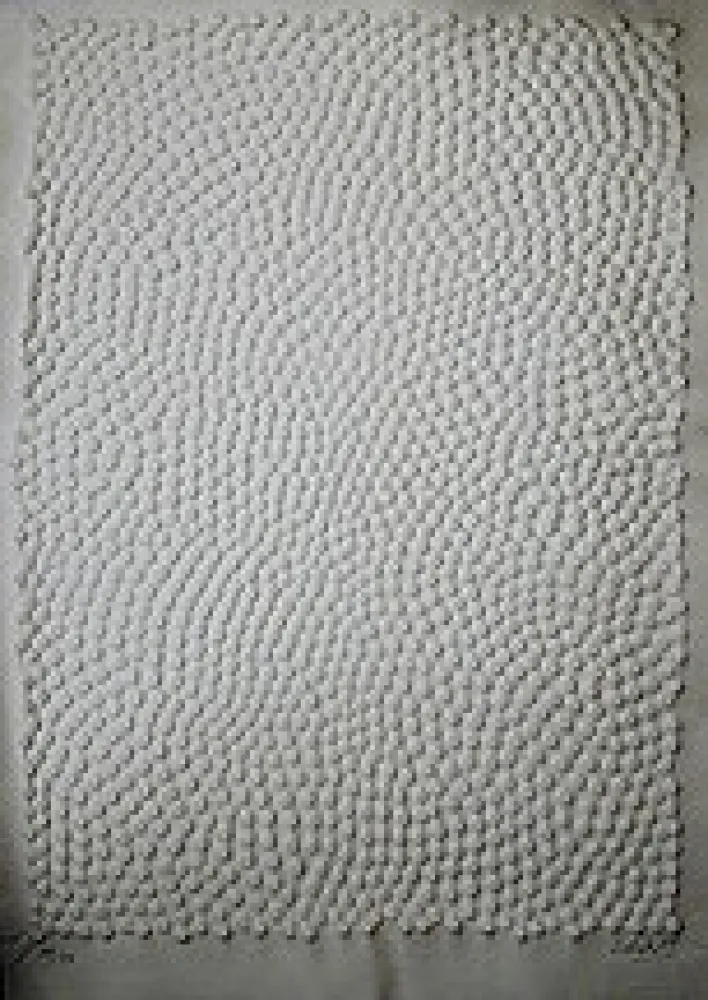 Etching Uecker - Wind