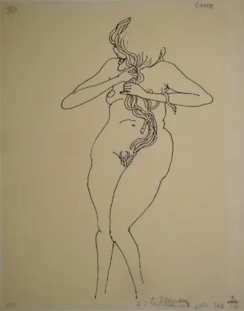 No Technical Ungerer - Medusa mit Schlangenhaar