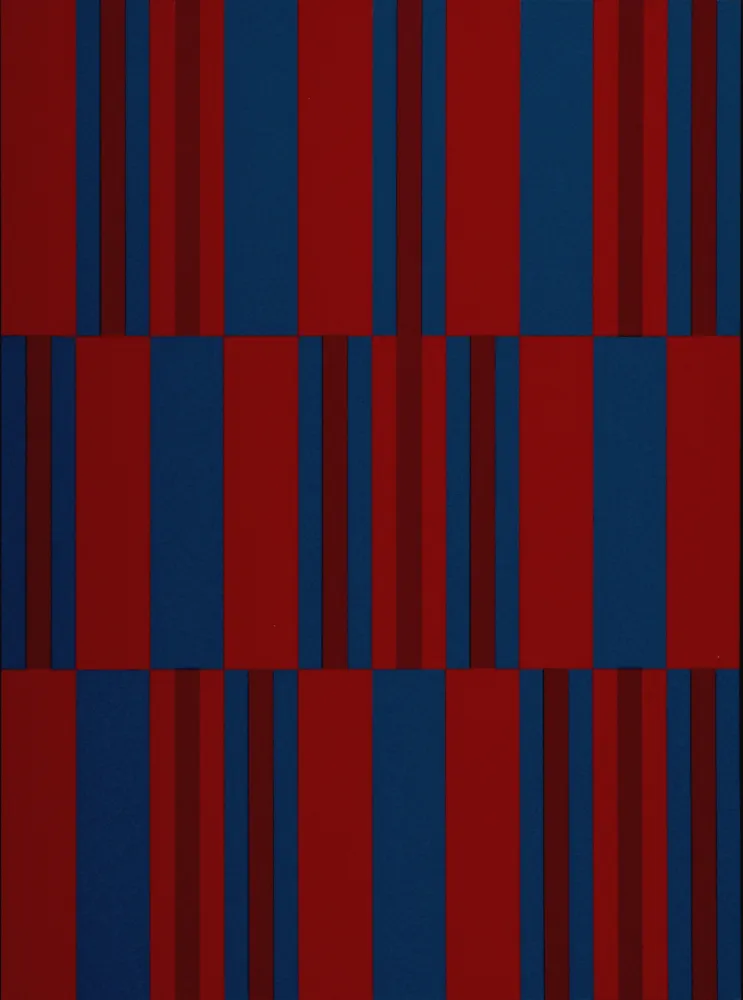 Screenprint Vacossin - Composition #II, 1989