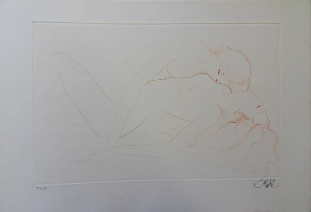 Etching Valadie - Tout contre elle