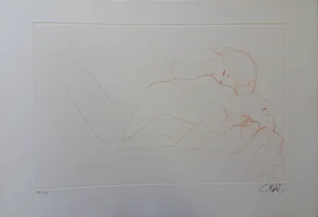 Etching Valadie - Tout contre elle