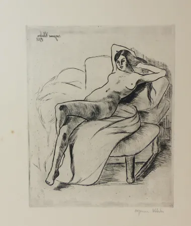 Etching Valadon - 18 Planches Originales de Suzanne Valadon