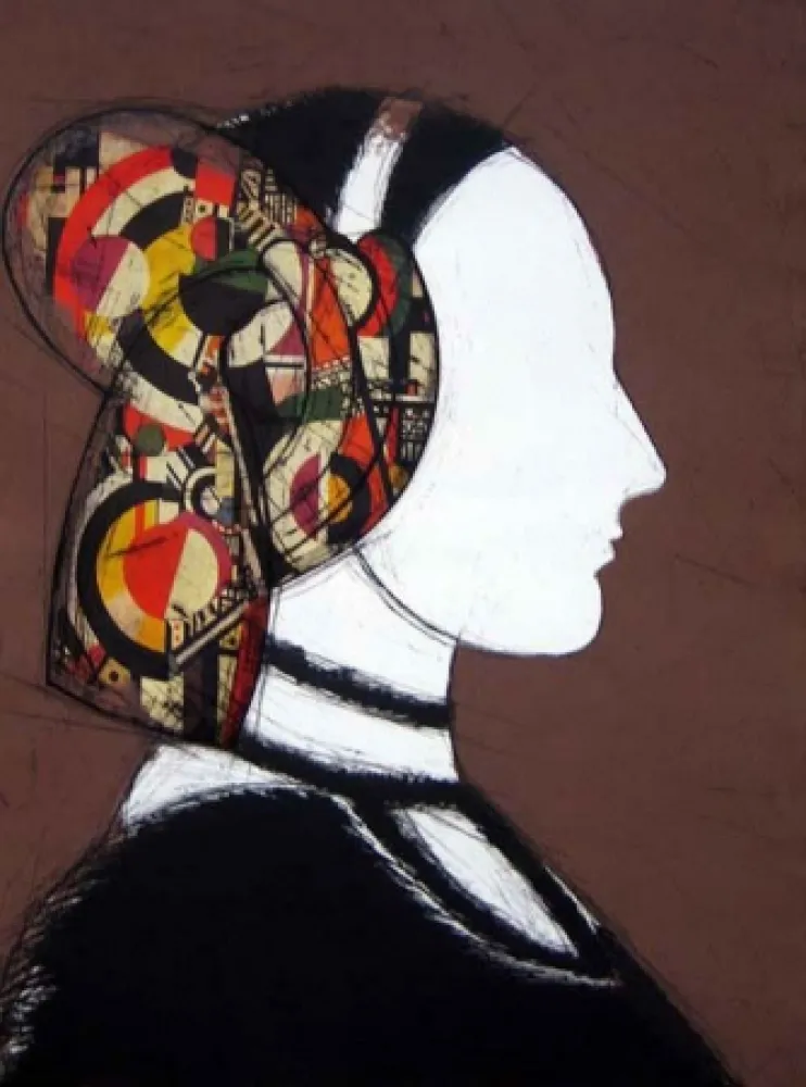 Etching And Aquatint Valdés - Dama