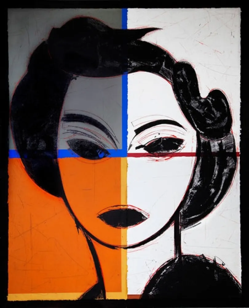 Etching And Aquatint Valdés - Dorothy I