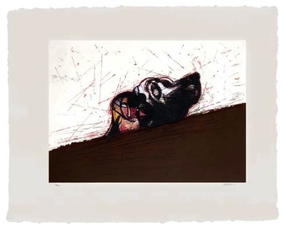 Etching And Aquatint Valdés - El Perro