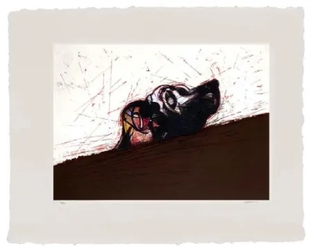 Etching And Aquatint Valdés - El Perro