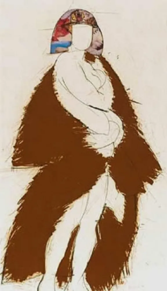 Etching And Aquatint Valdés - Hélène