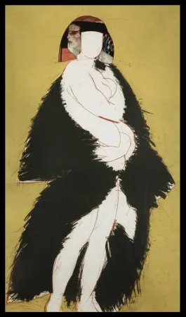 Etching And Aquatint Valdés - Helene