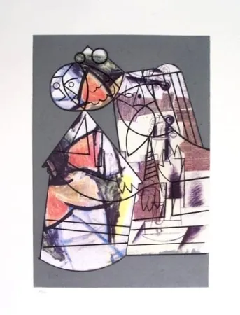 Etching And Aquatint Valdés - Hommage à Velazquez.