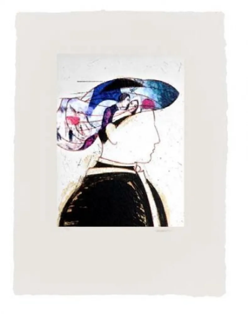 Etching And Aquatint Valdés - Manolo Valdés