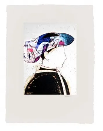 Etching And Aquatint Valdés - Manolo Valdés