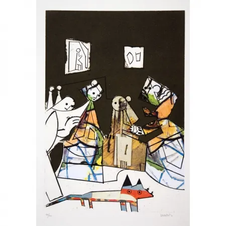 Etching And Aquatint Valdés - Manolo Valdés