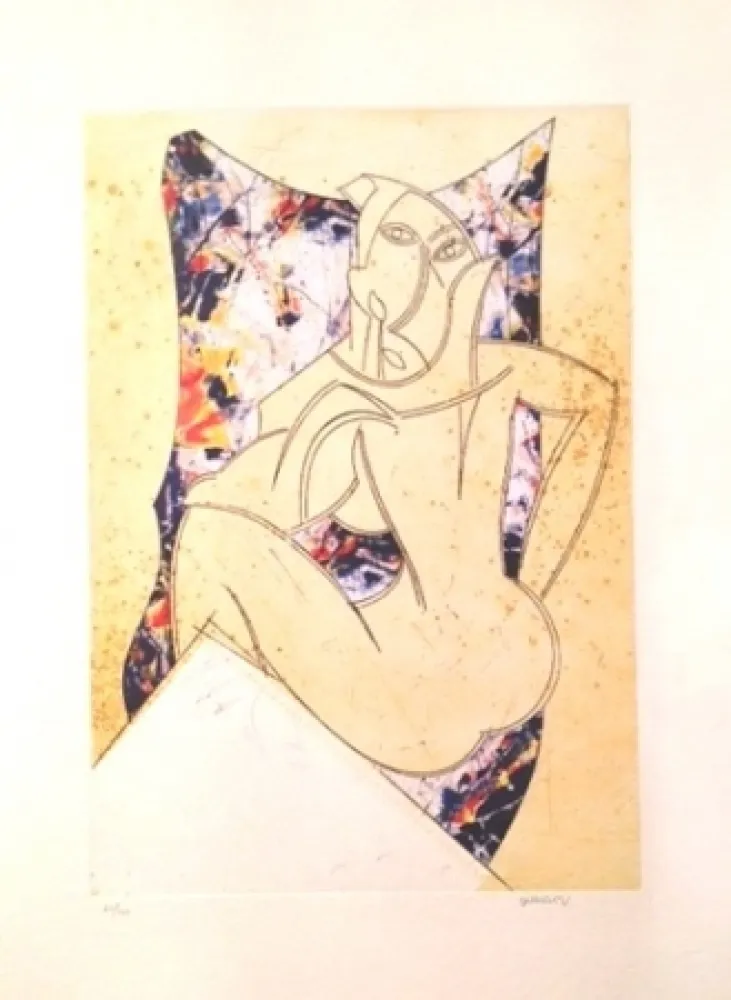 Etching And Aquatint Valdés - Manolo Valdés