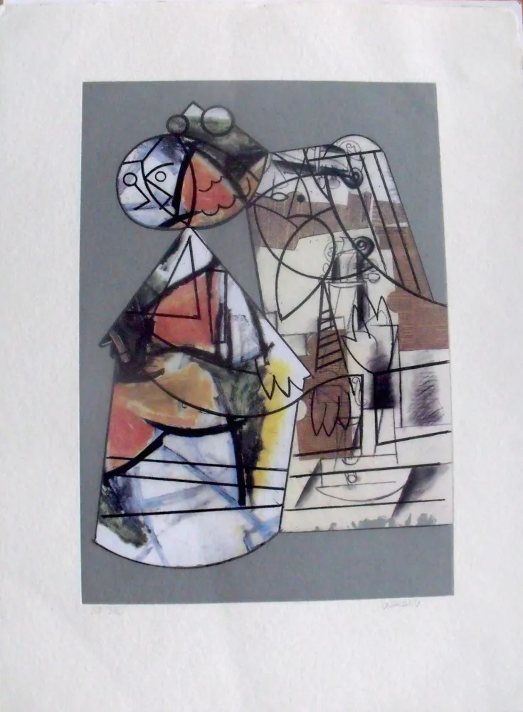 Etching And Aquatint Valdés - Manolo Valdés