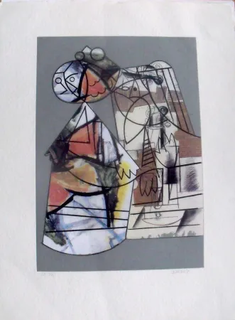 Etching And Aquatint Valdés - Manolo Valdés